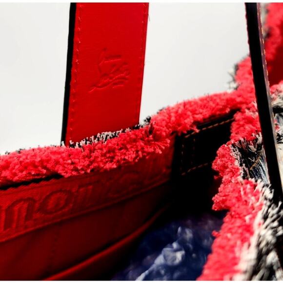 CHRISTIAN LOUBOUTIN Model: Blue Frangibus Medium Tote BagNEW - Picture 11 of 16